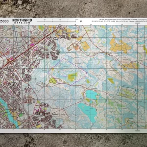 A3 Kenttäkartta – 1:25000