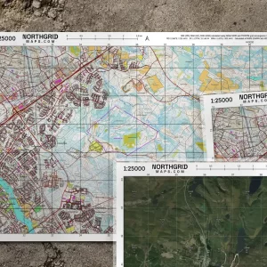 A3 Kenttäbundle – 1:25 000