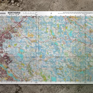 A3 Kenttäkartta – 1:50 000